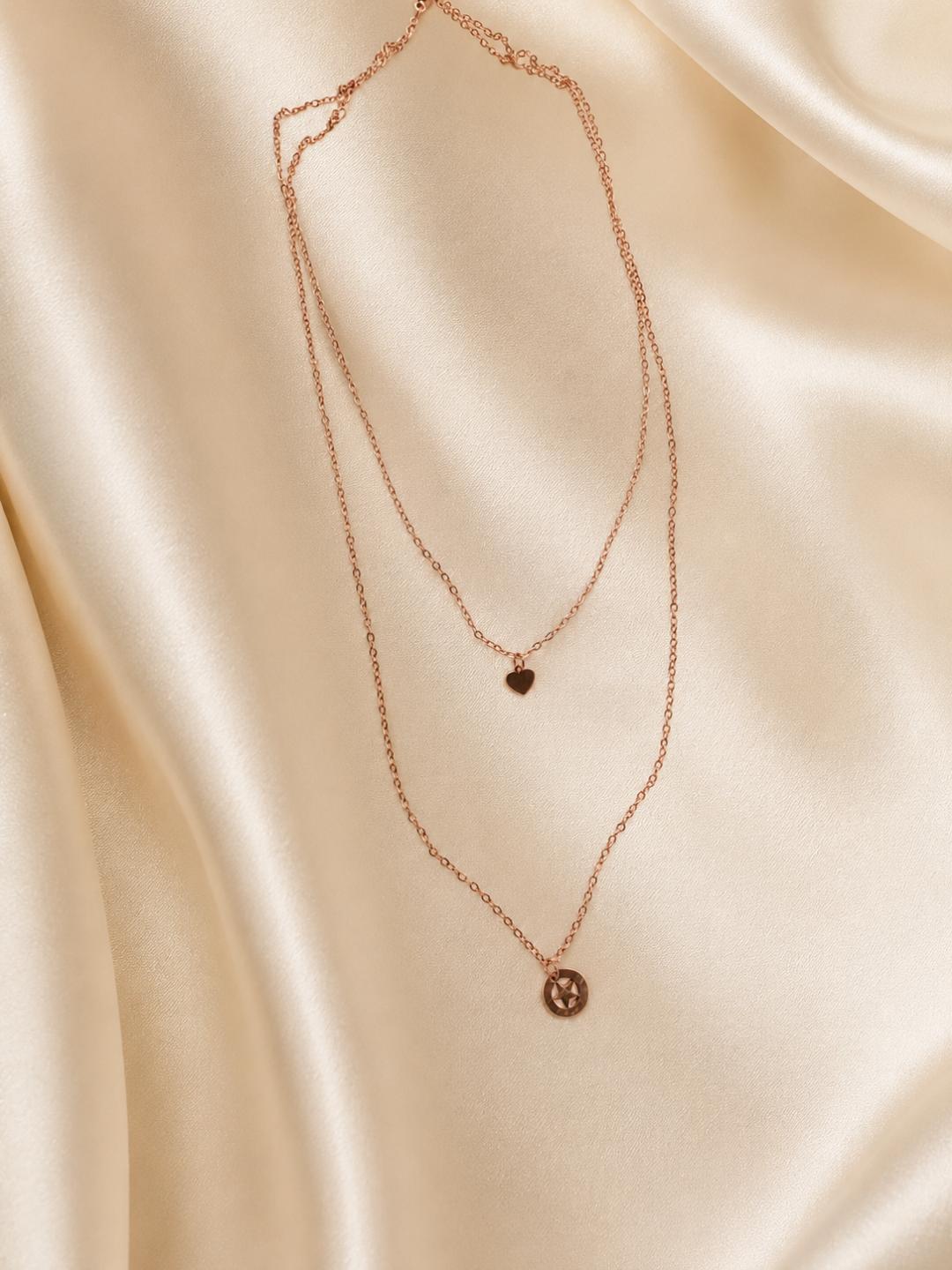 circular charm with a star cutout.